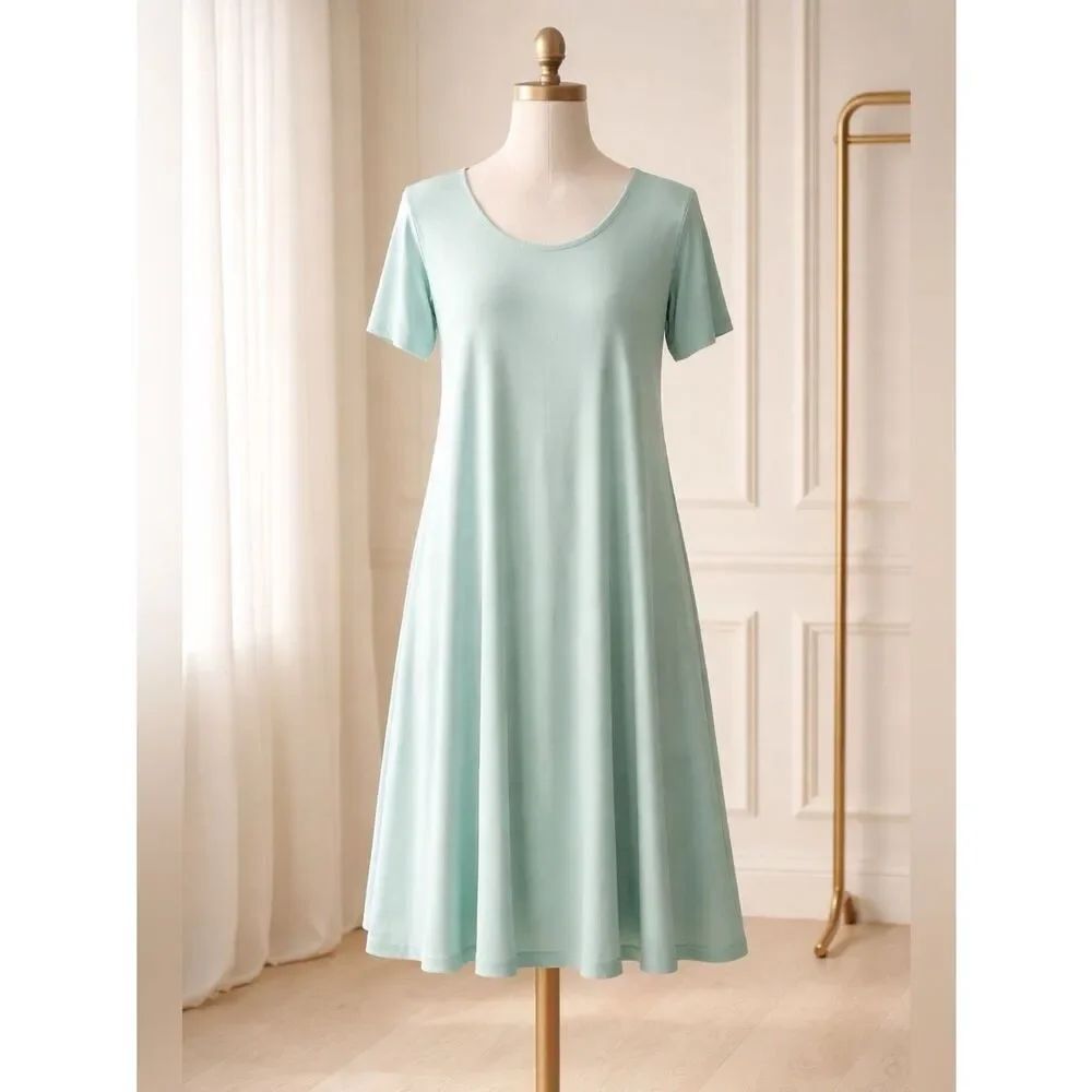 Light Blue T-Shirt Dress Size Medium
